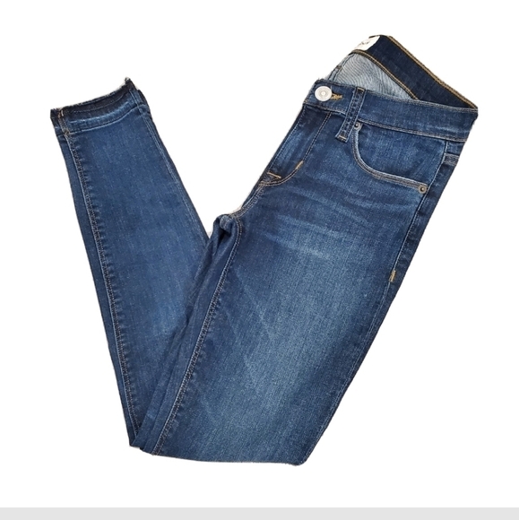 Hudson Krista Crop Skinny Jeans Release Hem - Picture 2 of 8